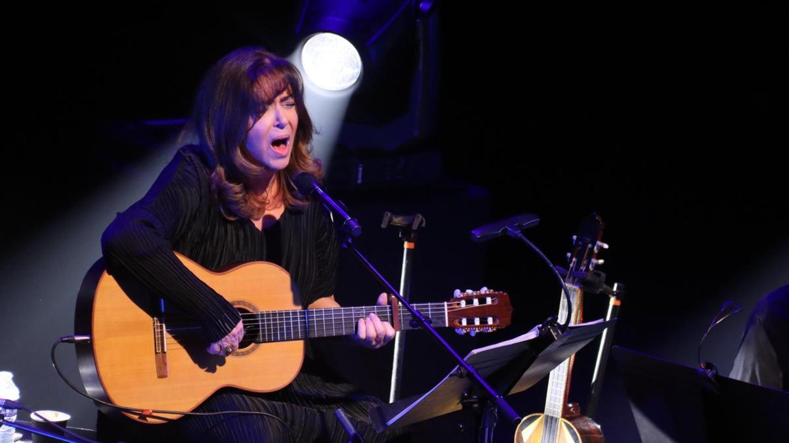Maria del Mar Bonet at the Olympia in Paris on October 11, 2026.