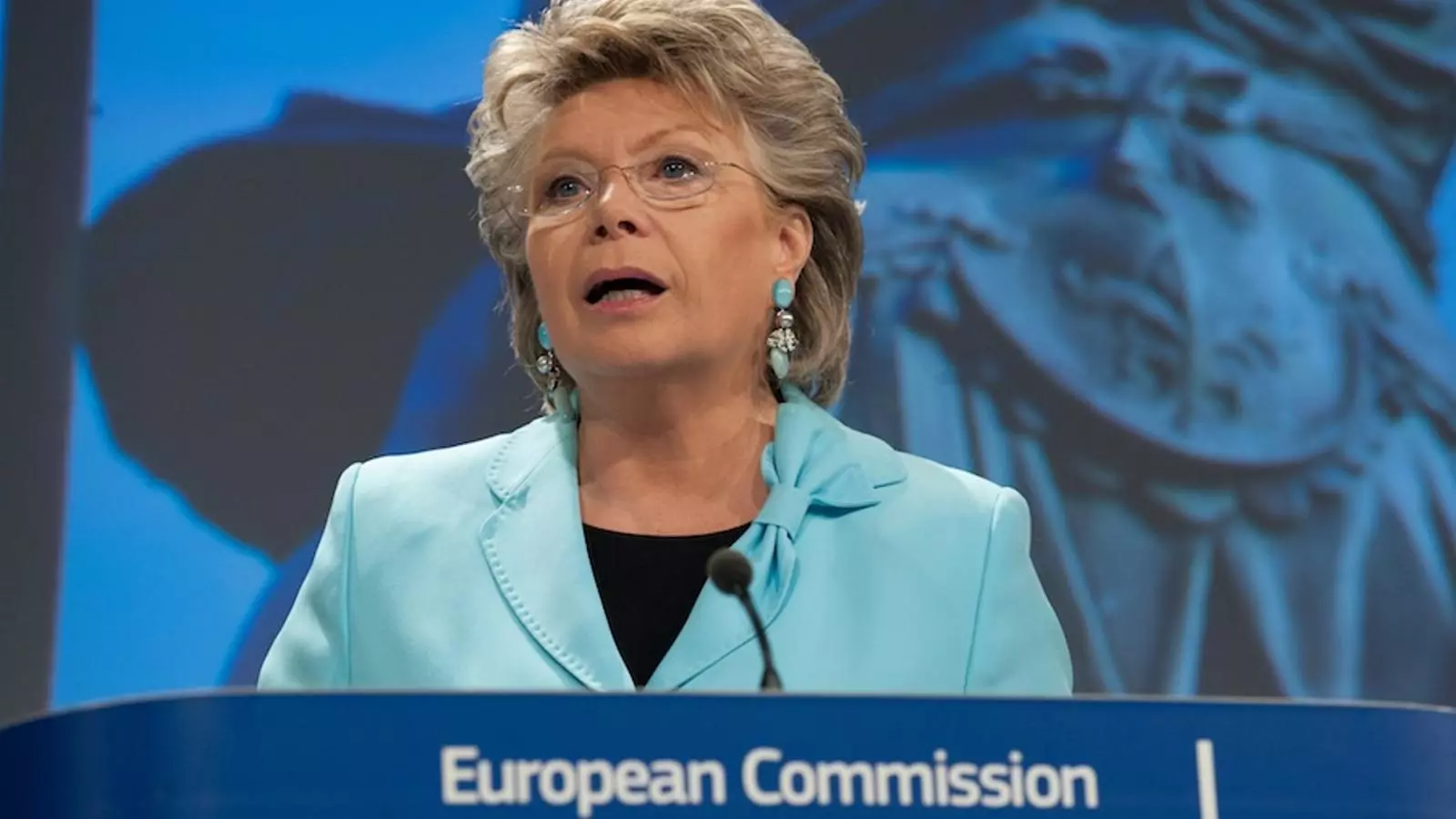 La vicepresidenta de la Comissió Europea i responsable de Justícia, Drets Fonamentals i Ciutadania, Viviane Reding / ACN
