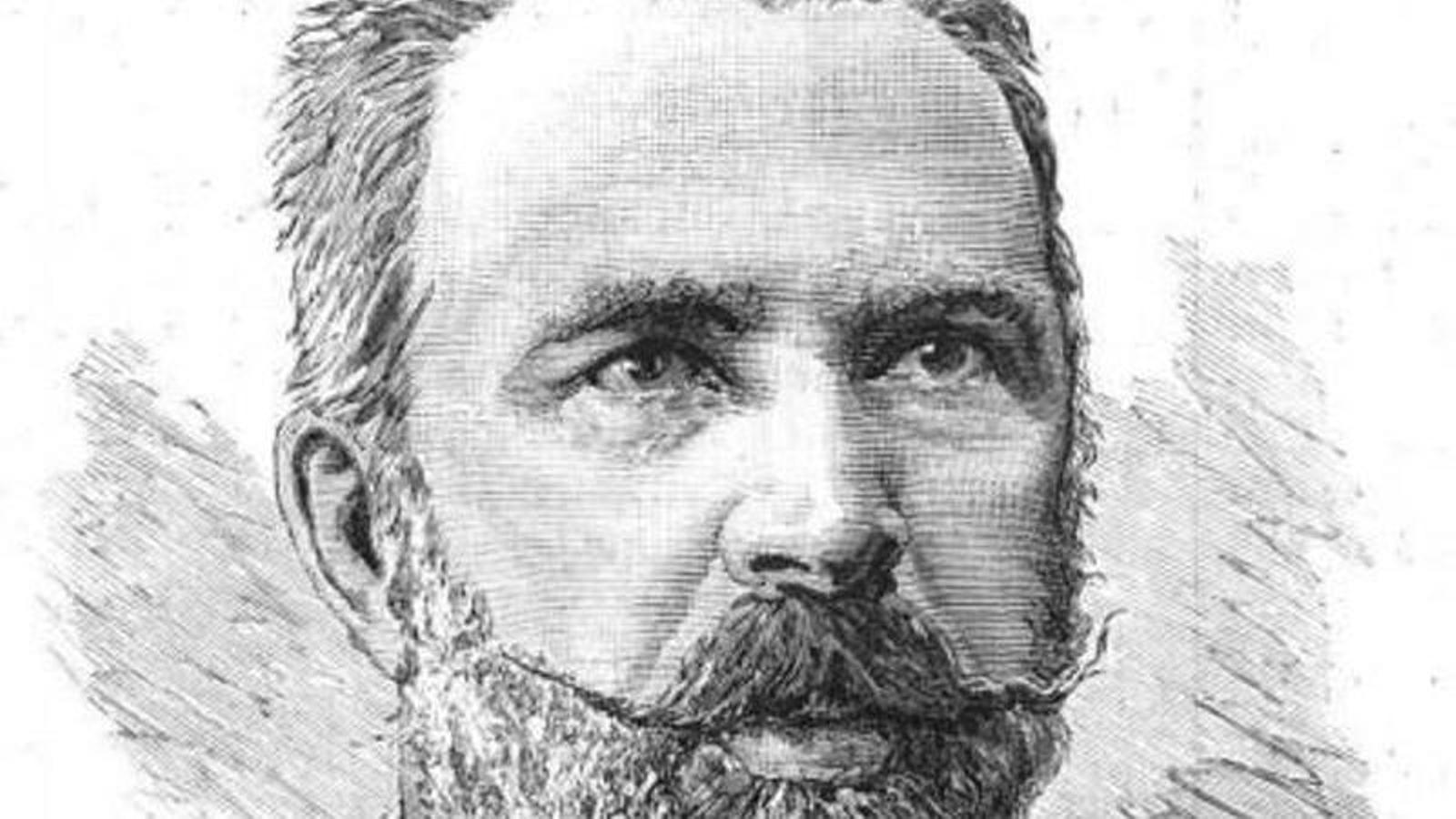 Portrait of the economist and politician Pere Bosch i Labrús published in La Ilustració Catalana.