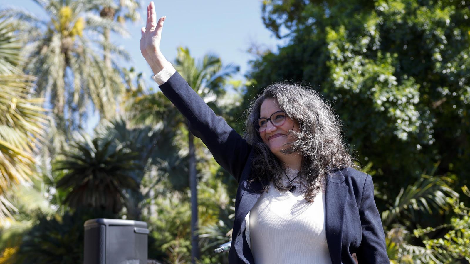 The Valencian former vice-president and representative of Compromís Mónica Oltra in a recent image.