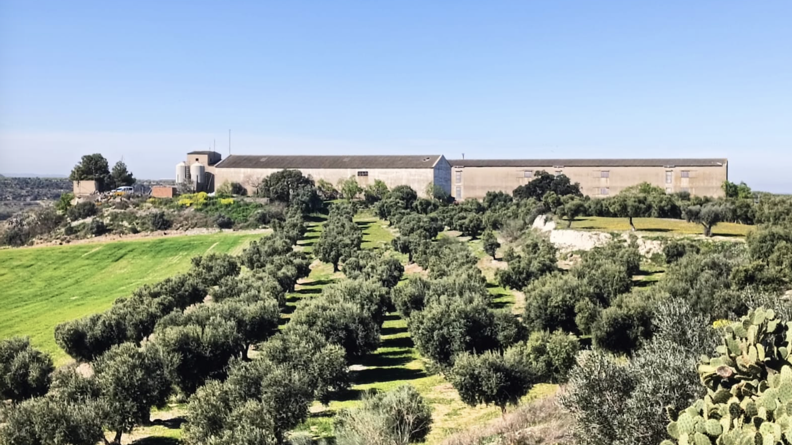 El Camises Farm, headquarters of the Sant Martí de Riucorb test space