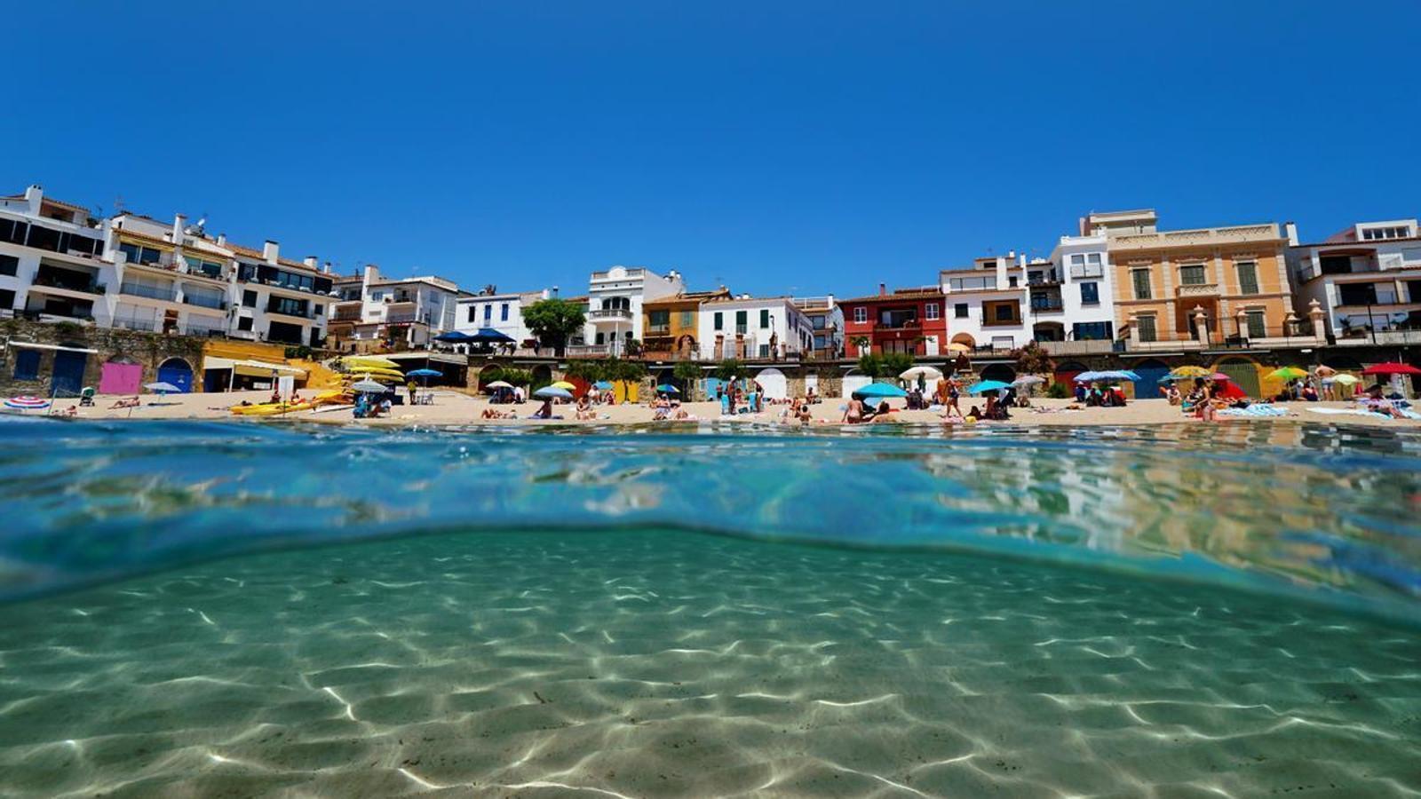 Playa en Calella de Palafrugell