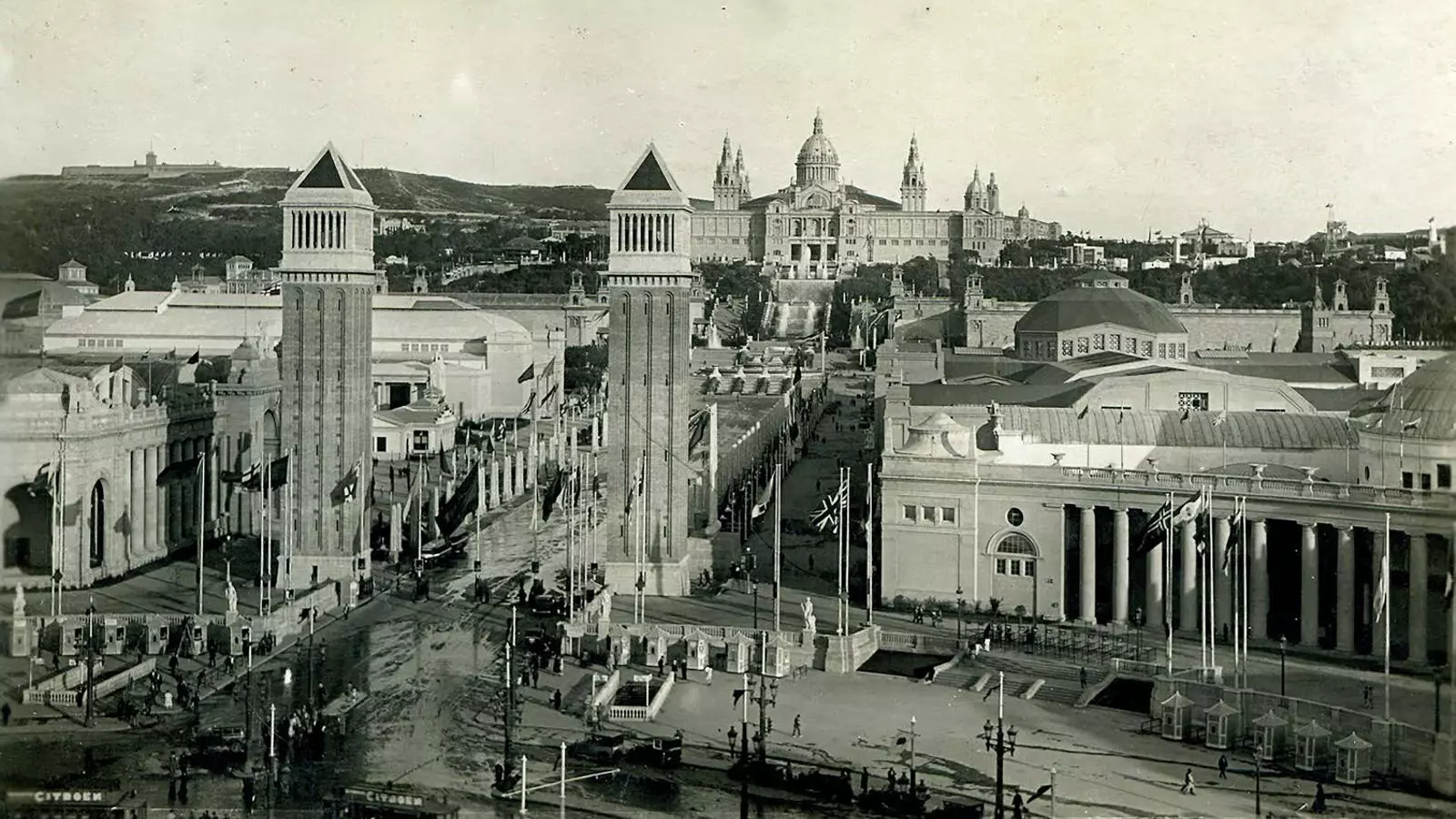 El Montjuïc somiat (i mai realitzat) de Puig i Cadafalch