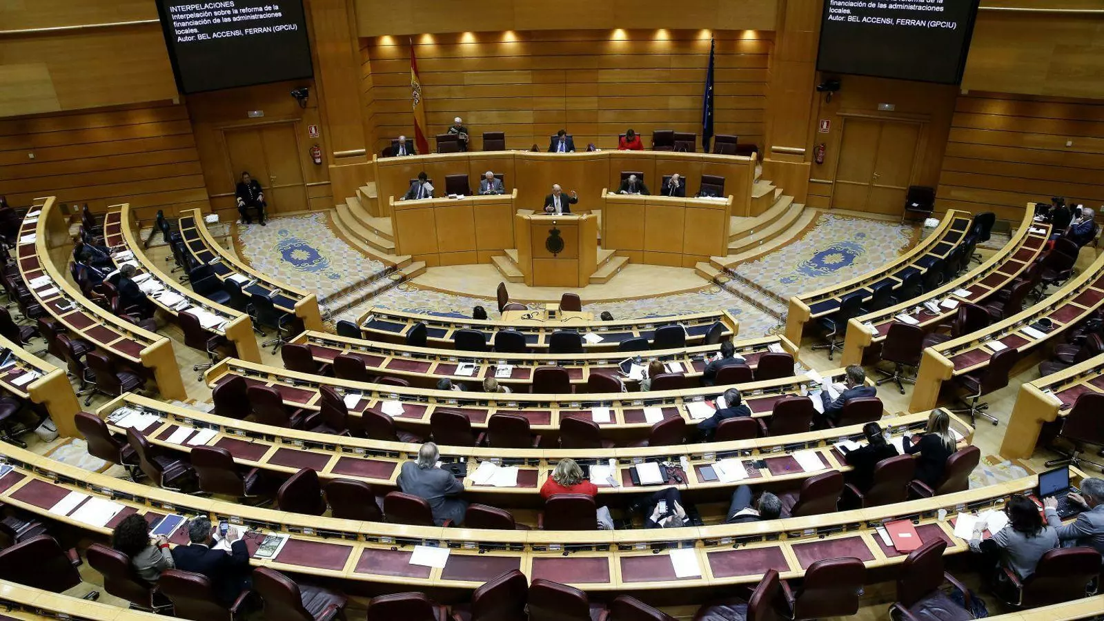 Ple del Senat.