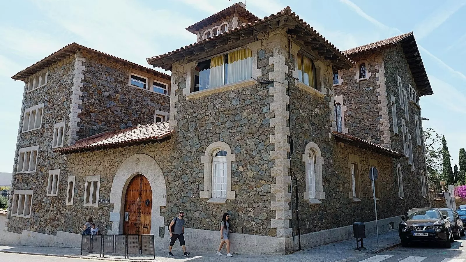 Mestra i alumnes eren de l'escola Canigó, de Barcelona