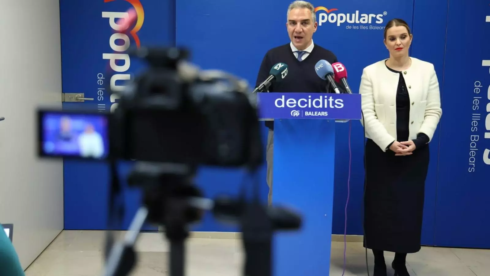 Bendodo i Prohens aquest dimarts en la roda de premsa