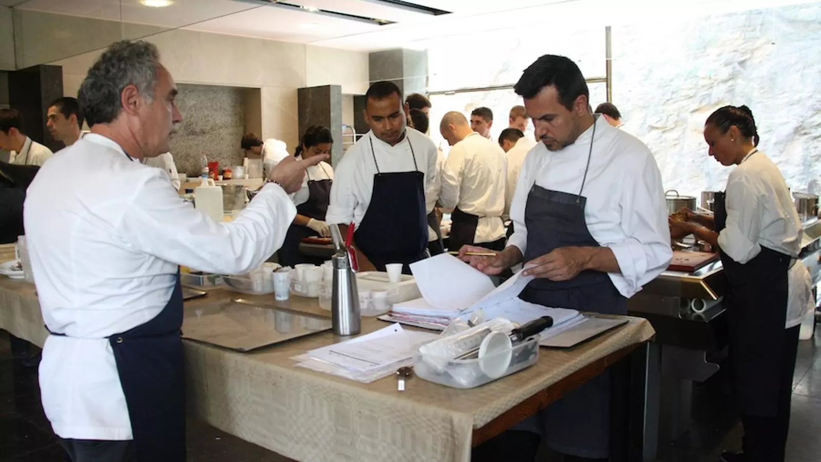 Ferran Adrià, treballant al Bulli / ACN