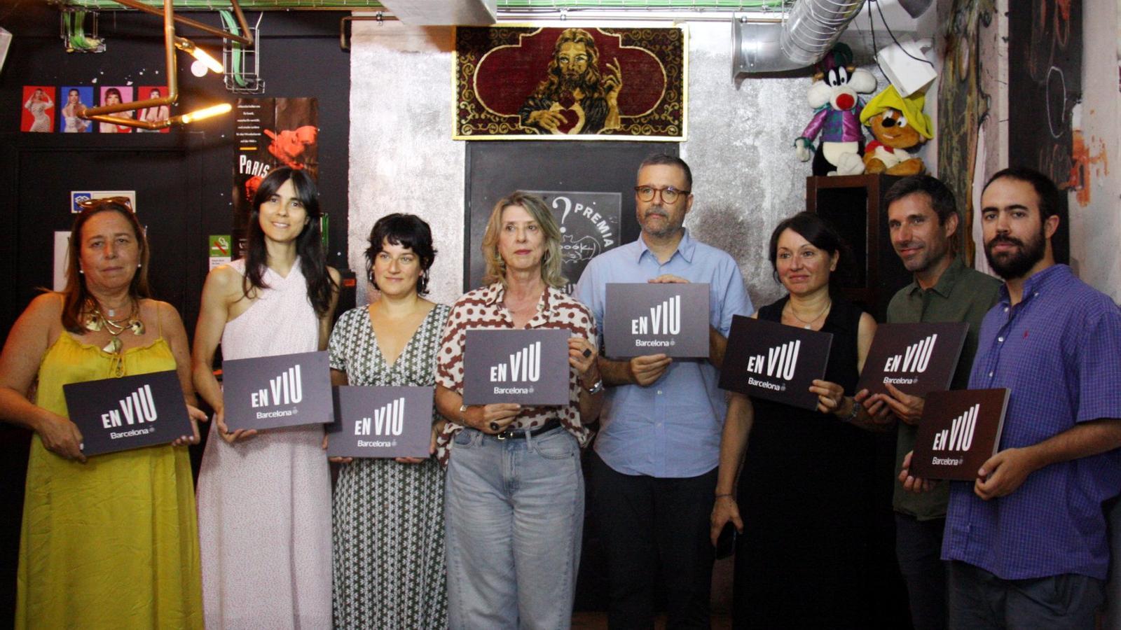 Presentación del programa En Viu Barcelona del Ayuntamiento de Barcelona.