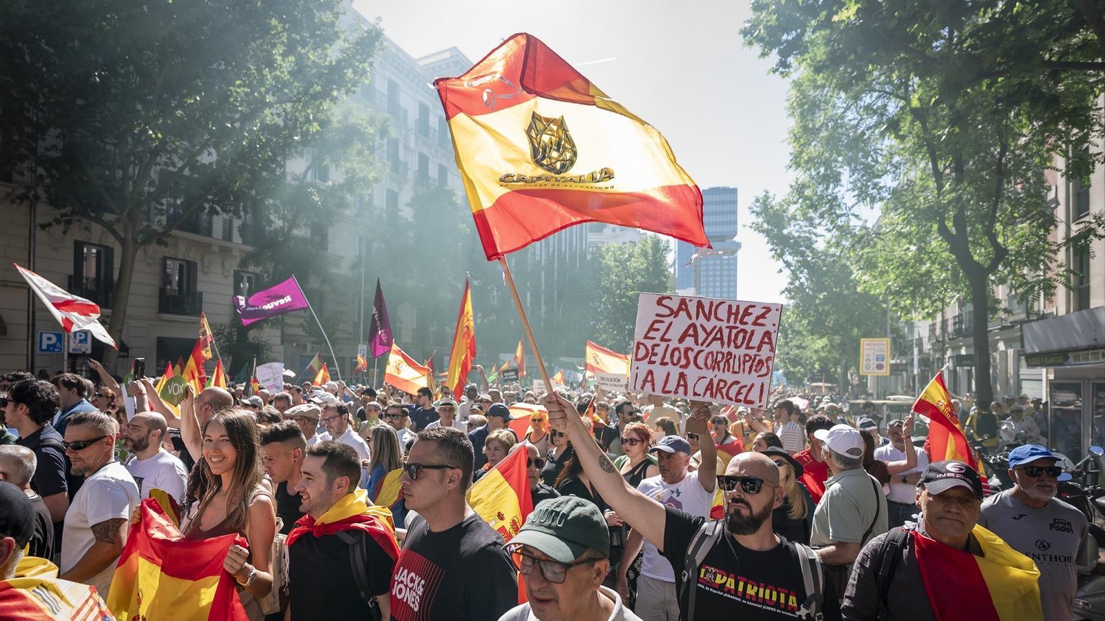 The march this Saturday to demand the resignation of Pedro Sánchez