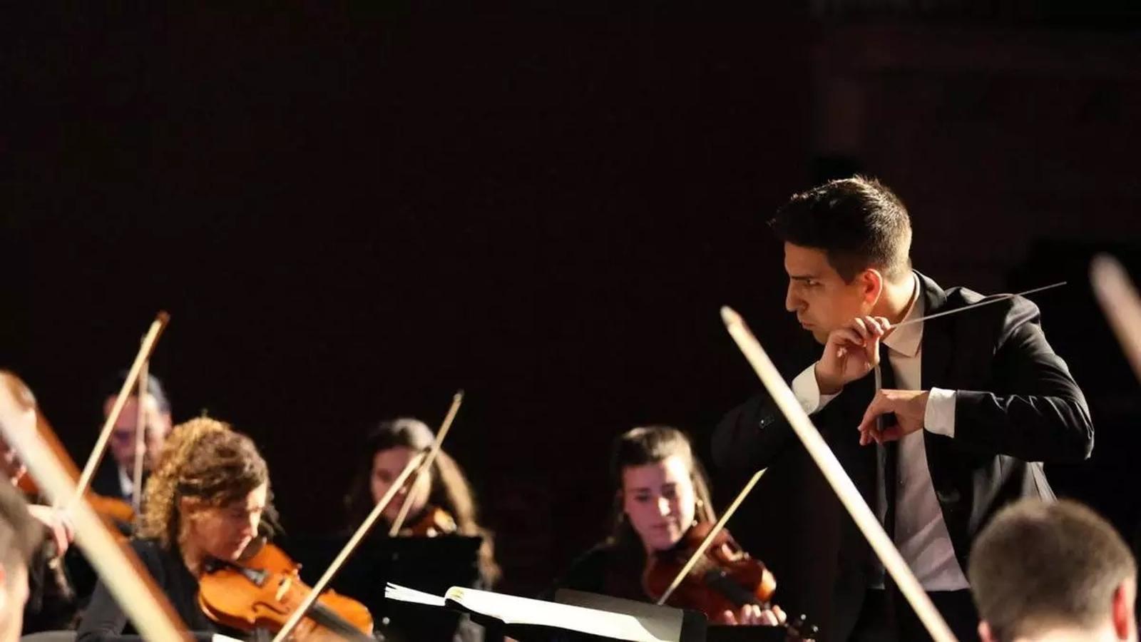 Bernat Quetglas bei einem Konzert mit dem OCM in einem Archivbild.