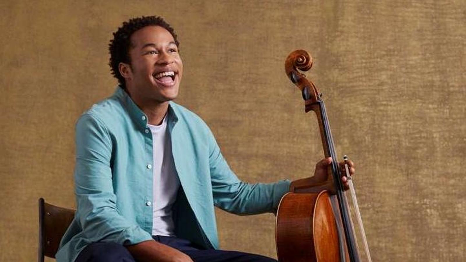 Sheku Kanneh-Mason en una imatge promocional