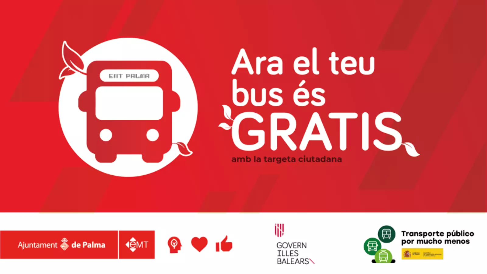L’EMT Palma serà gratuïta durant tot l’any 2023