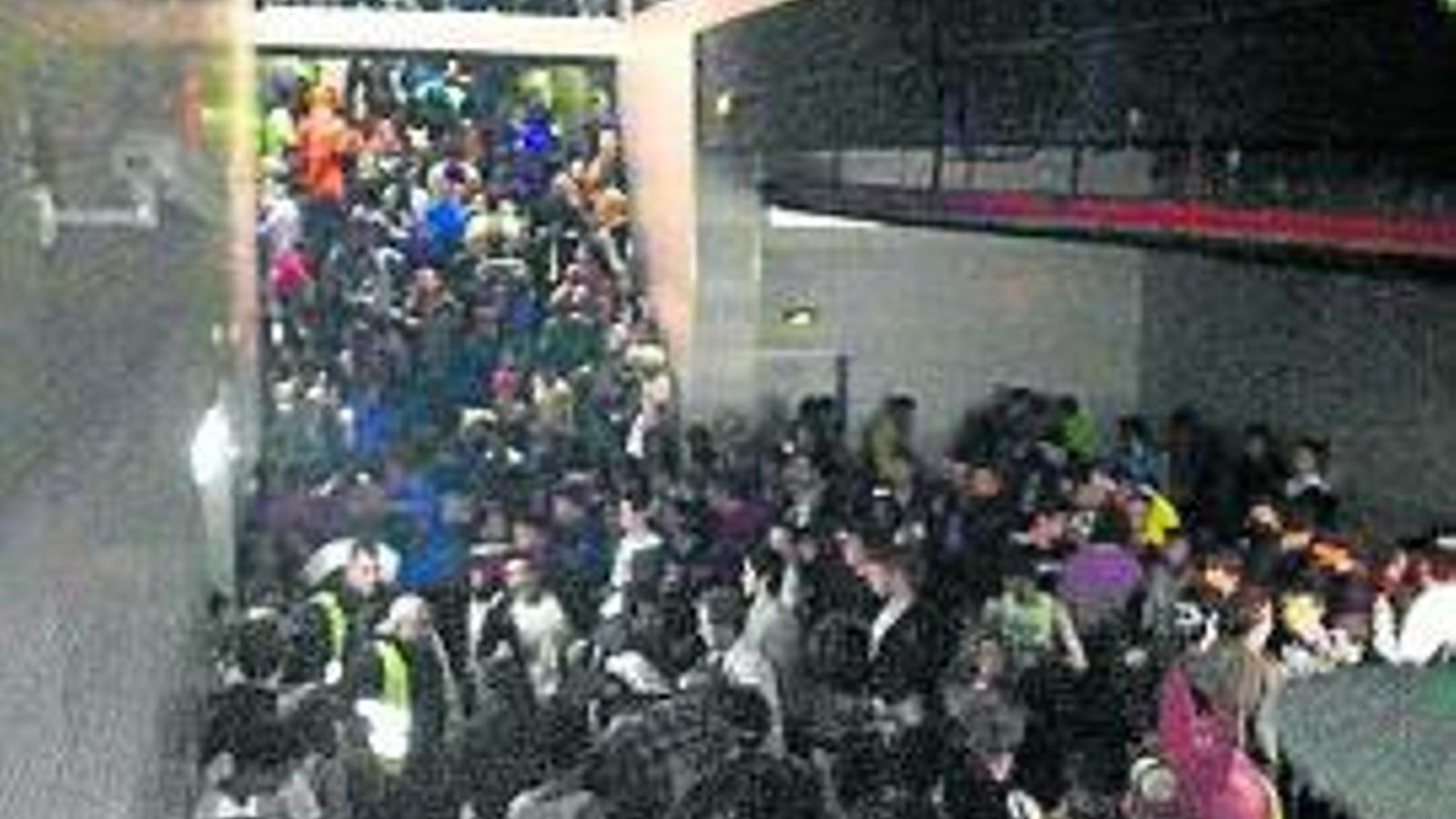 Halloween acaba  en tragèdia a Madrid