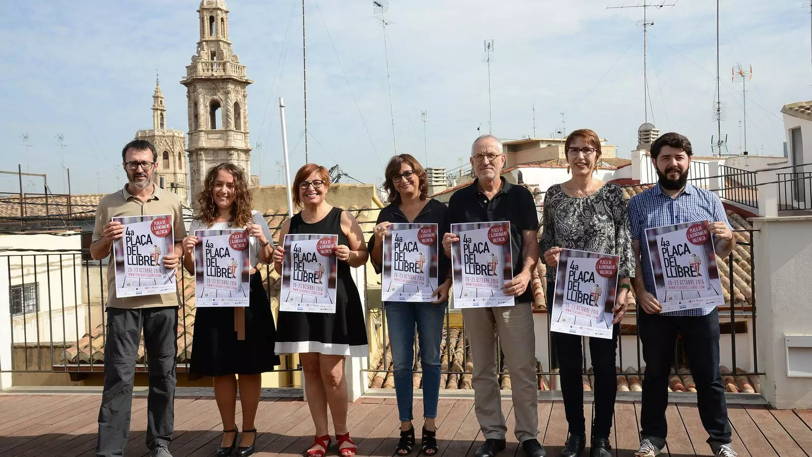 La Plaça del Llibre s'instal·larà per primera vegada a la plaça de l'Ajuntament de València després de tres edicions celebrant-se al Centre Octubre.