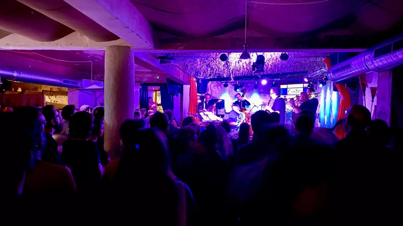 Un moment del concert de S'Arrual Jazz Mort, a Can Lliro.