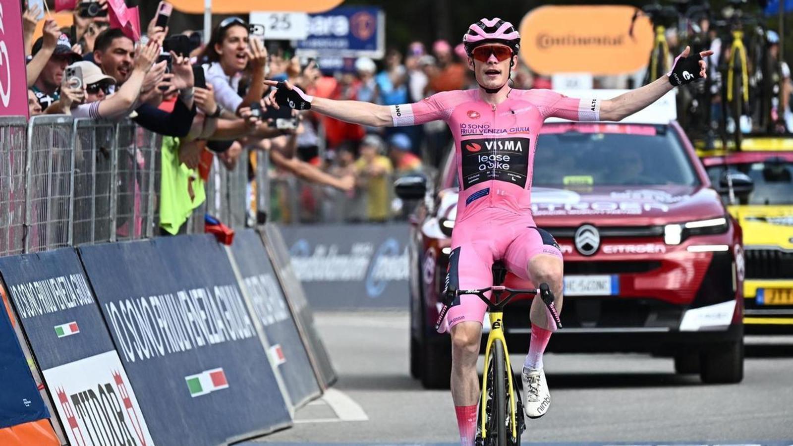 Jonas Vingegaard seals the Giro and will enter Rome as champion tomorrow