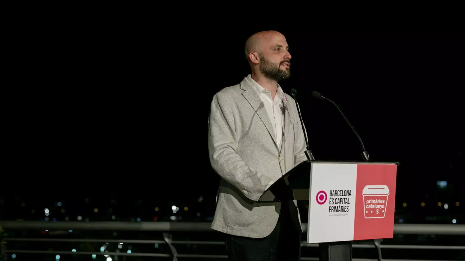 Jordi Graupera, l’impulsor de Barcelona és Capital, la candidatura independen-tista sorgida de Primàries que va quedar fora de l’Ajuntament de Barcelona el 26 de maig.