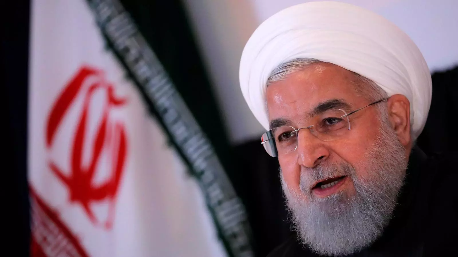 El president iranià, Hassan Rouhani, el setembre a la seu de l'ONU.