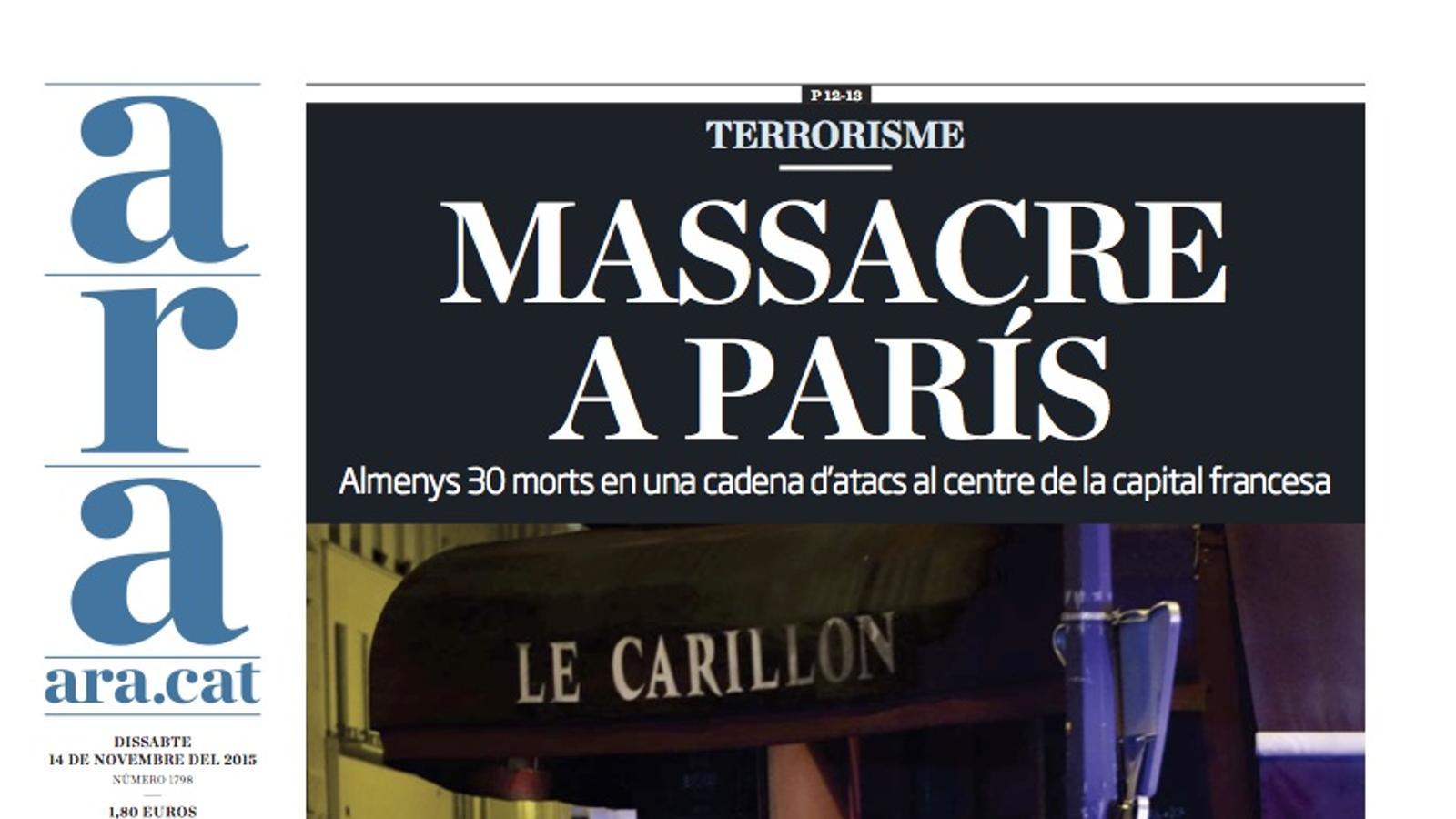 portada ara 13/11/15