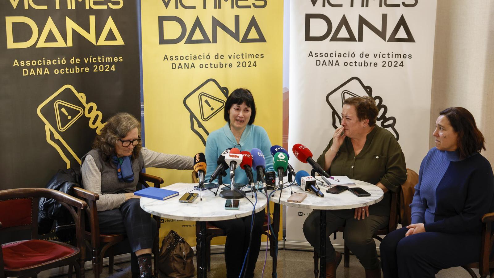 Acto de presentación de la Asociación de Víctimas Dana 29 octubre 2024.