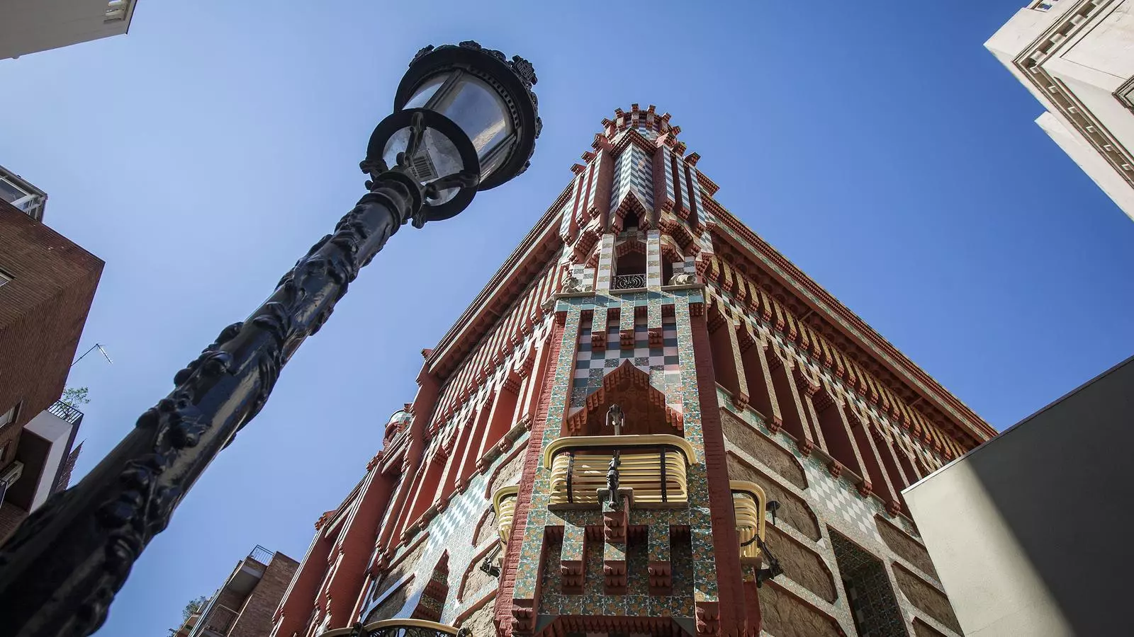 Façana de la Casa Vicens