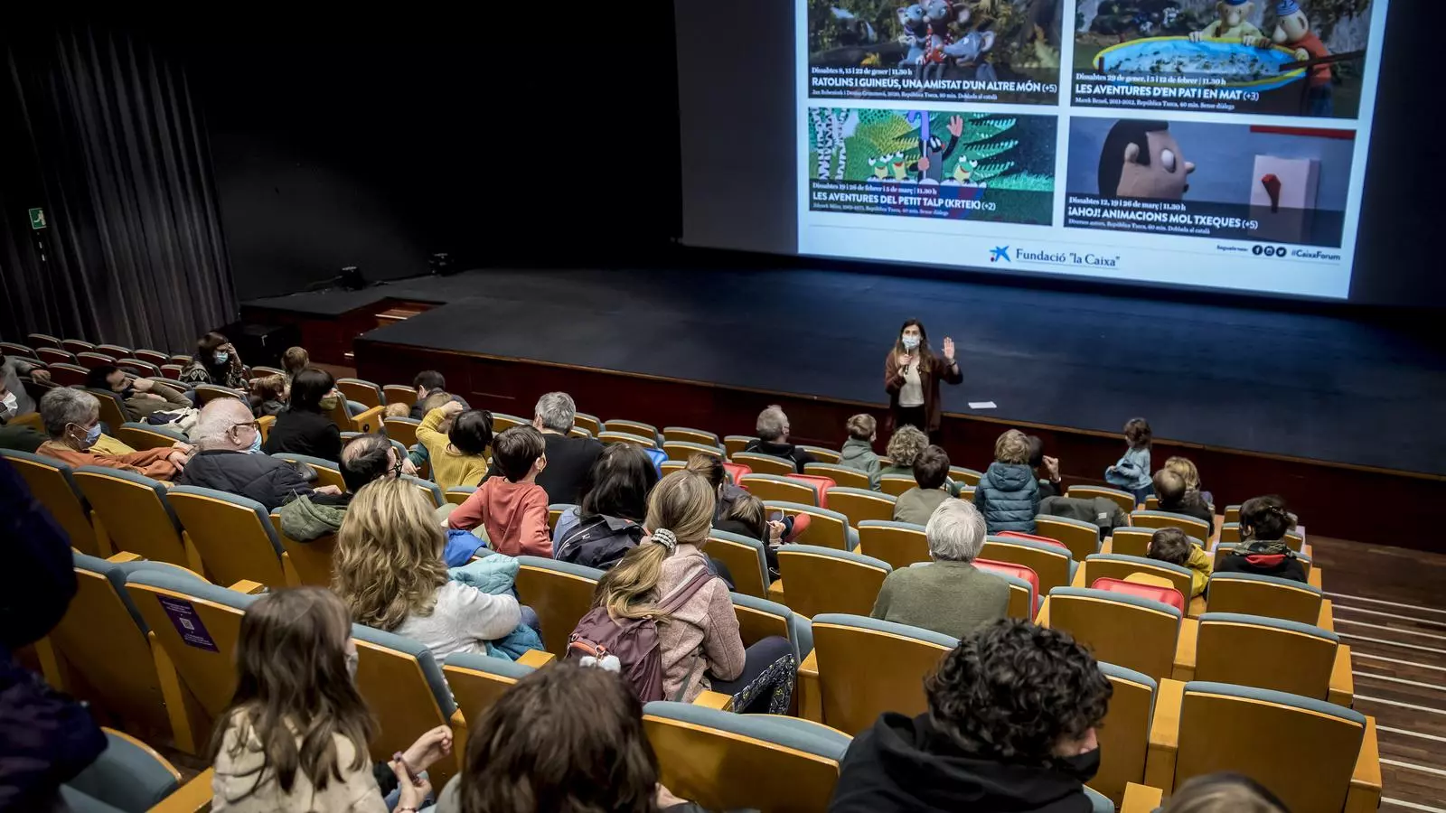 D'abril a juny, CaixaForum ofereix el cicle 'Petits cinèfils'