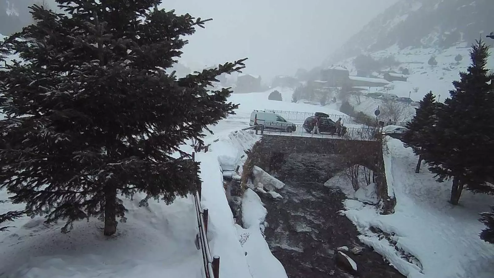L'estat de la neu a Incles.