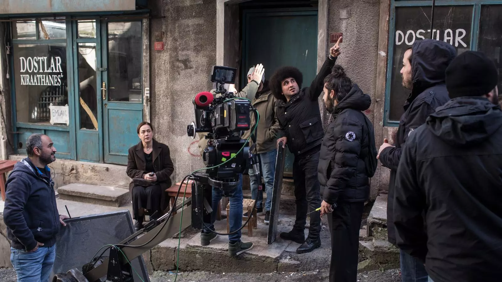 Rodatge de la sèrie Kadin, produïda per Fox el 2019 a Istanbul.