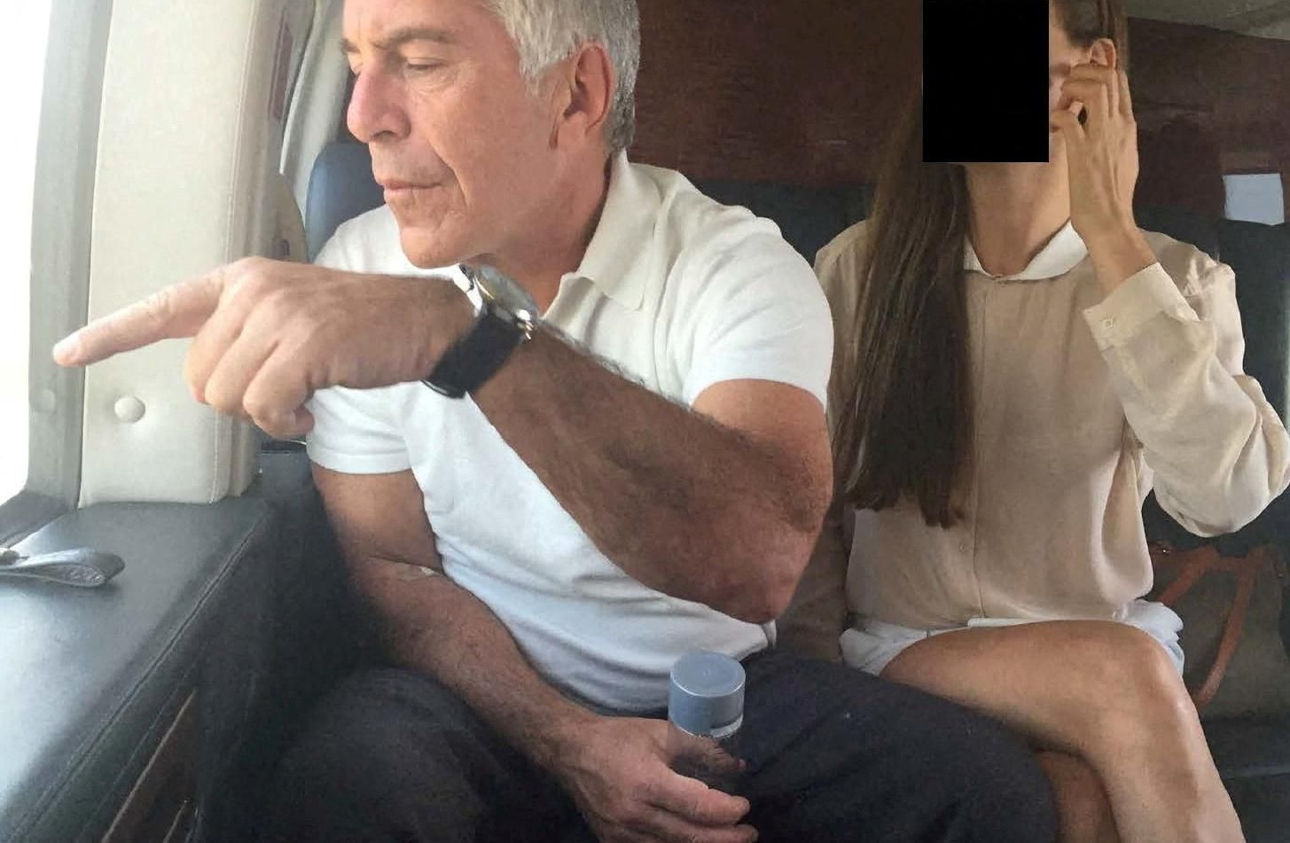 Jeffrey Epstein en una imatge desclassificada.