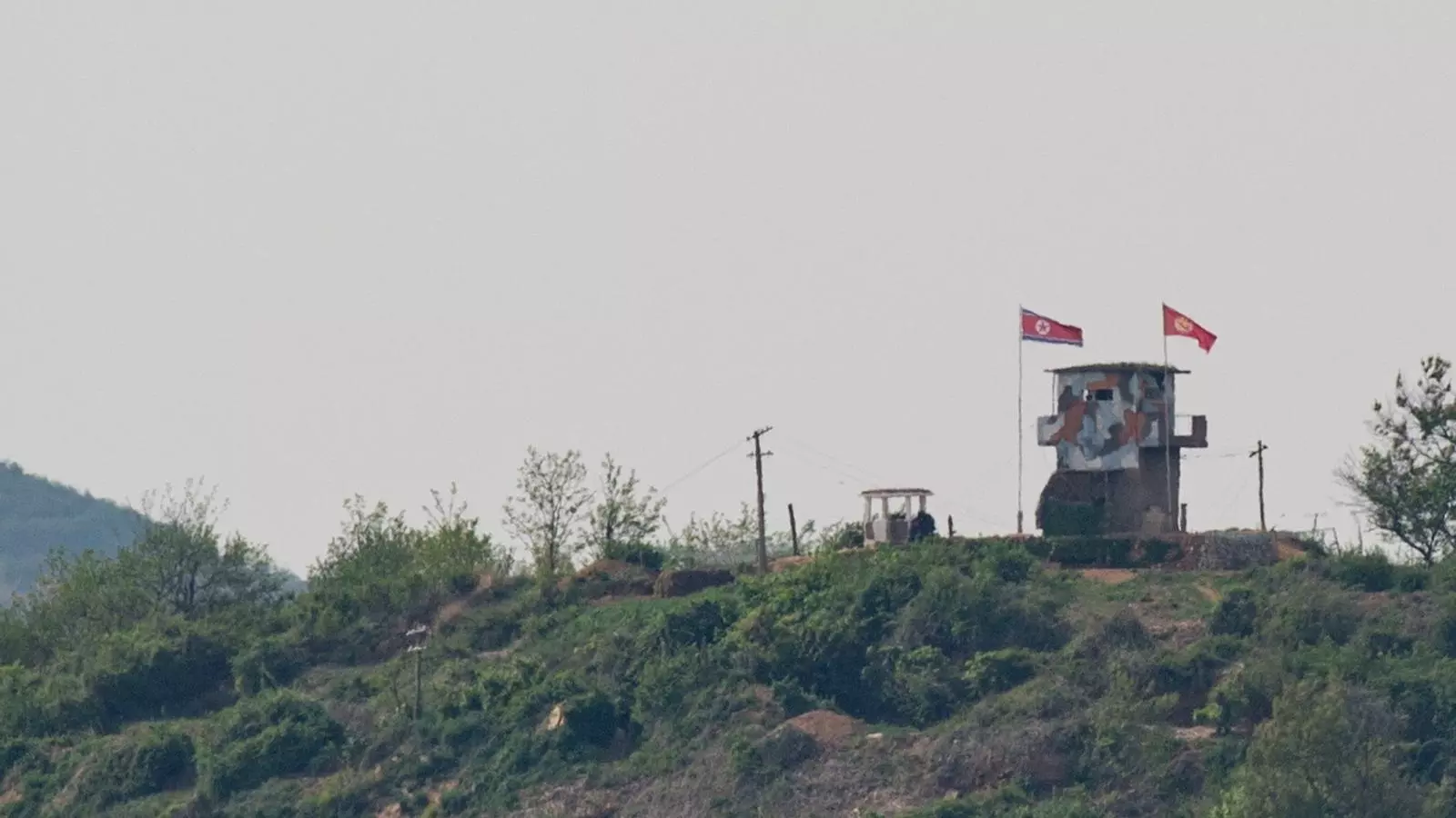 Un control militar de Corea del Nord a la frontera