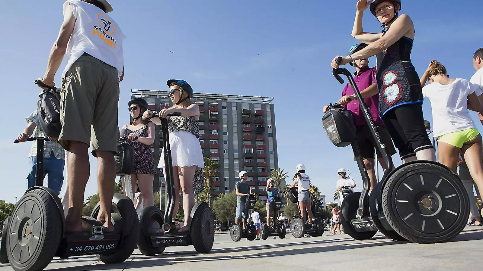 Barcelona: la invasió dels ‘segways’