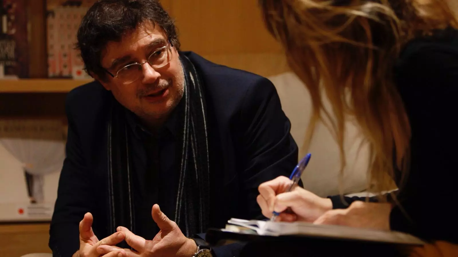 L'escriptor i professor Alfred Sala aquest dijous a Palma.
