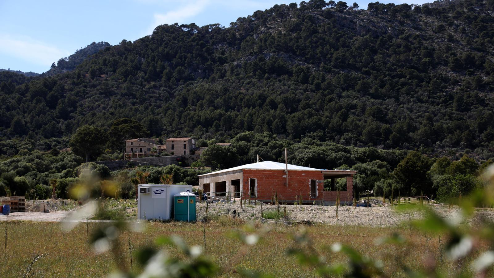 Una casa en sòl rústic a Selva