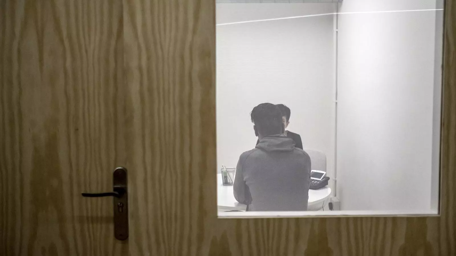 Un centre d'atenció a persones sense llar.