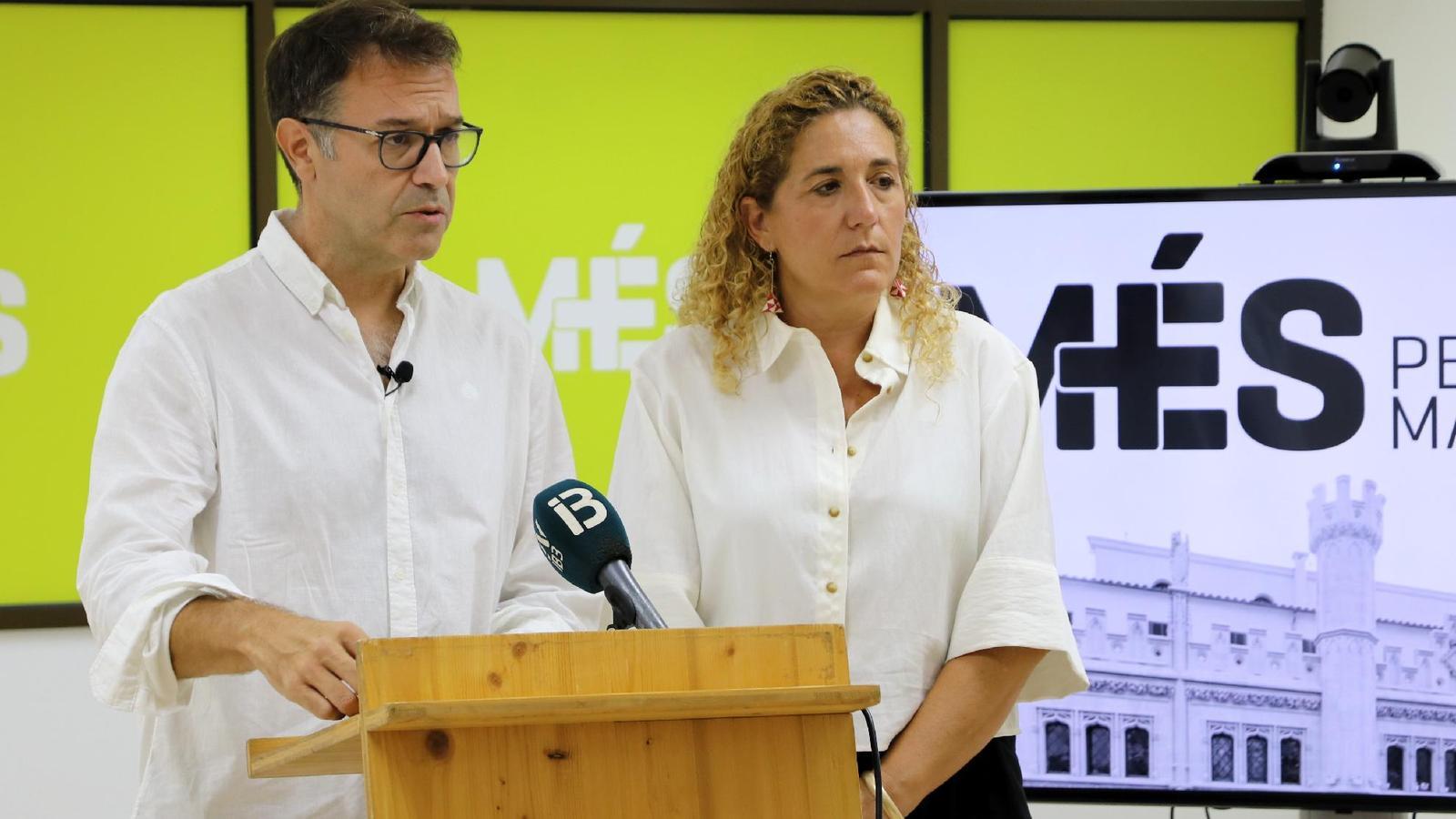 Miquel Oliver i Catalina Inès Perelló, de MES per Mallorca