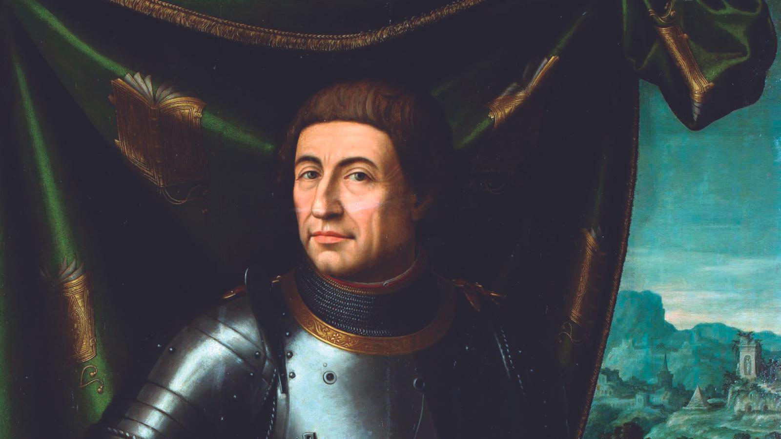 Retrato de Alfonso el Magnánimo por Juan de Juanes