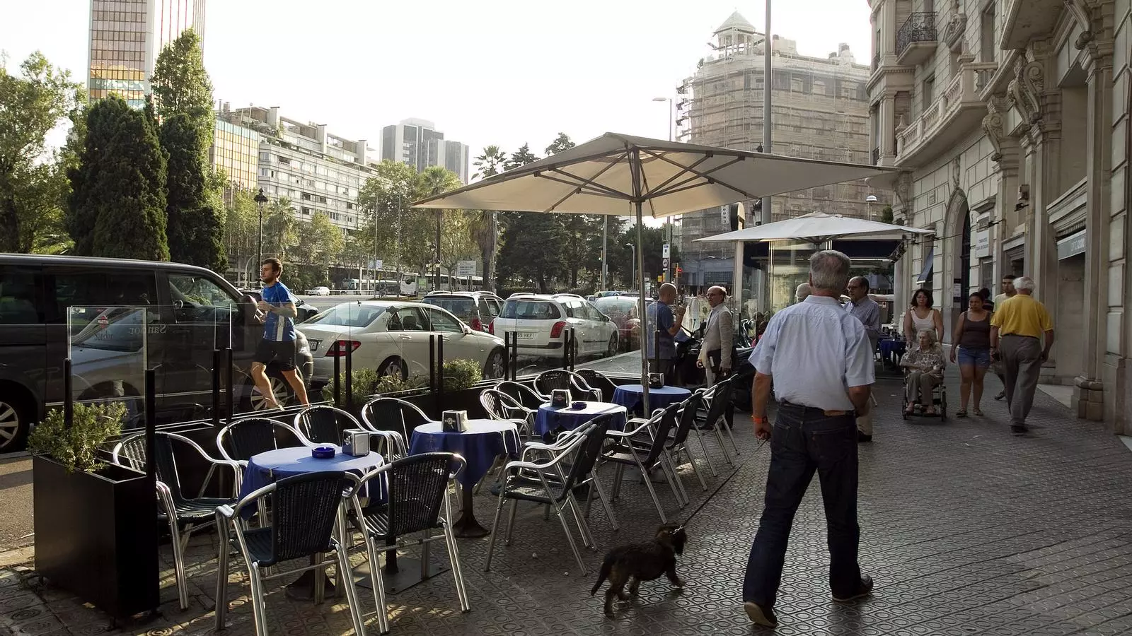Una terrassa de Barcelona. Pere Tordera