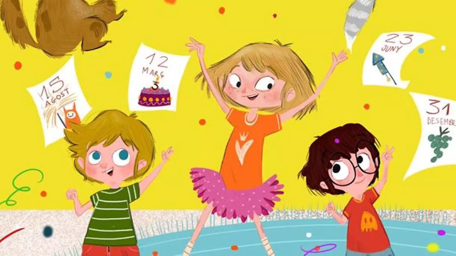 Portada del llibre "Demà fem FESTA!"