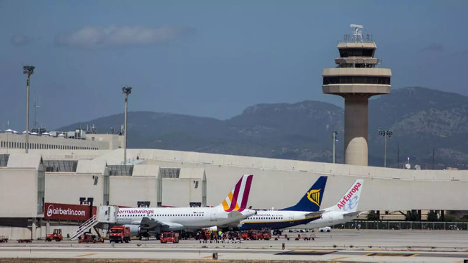 Avions a l'aeroport de Palma