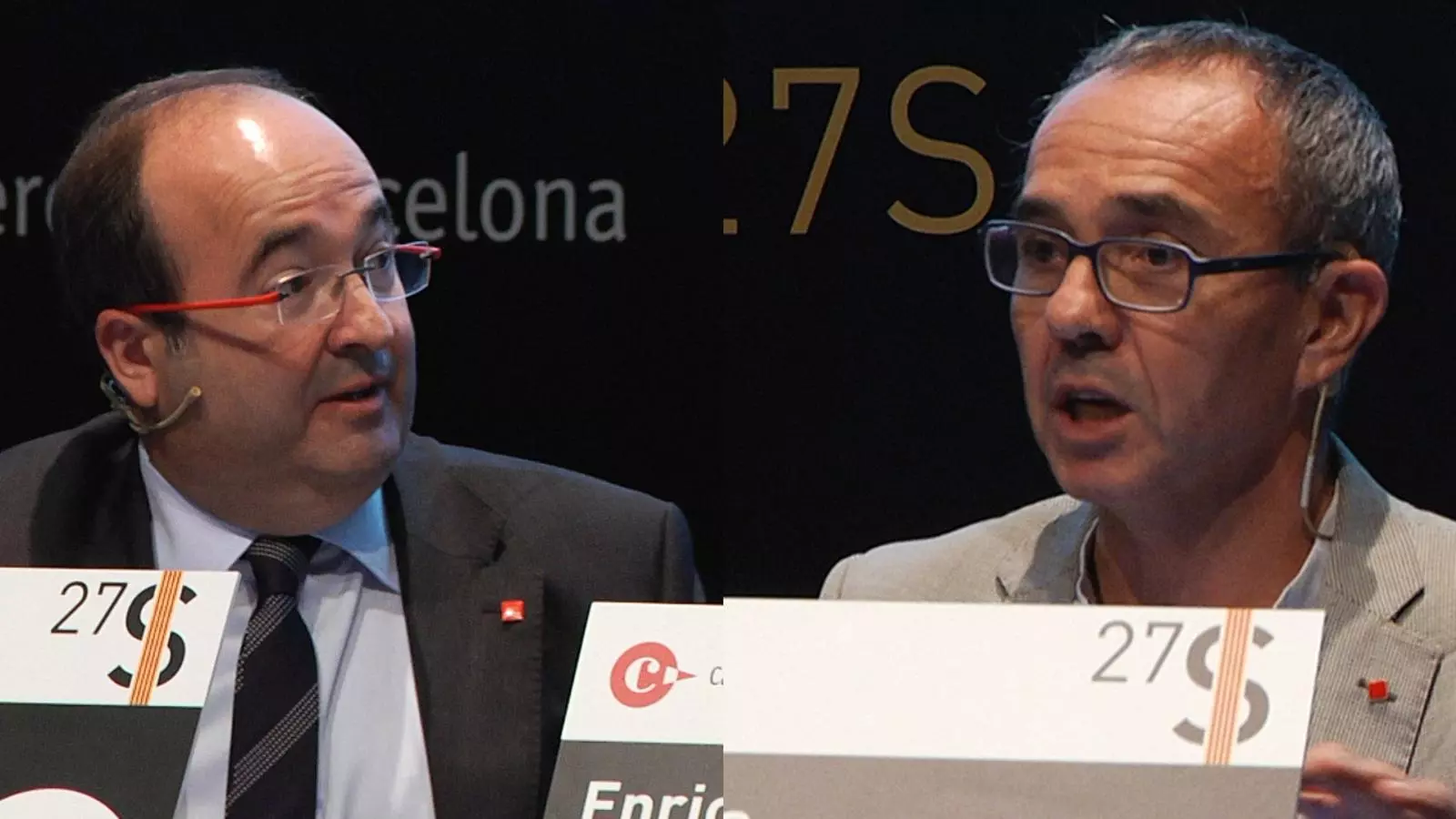 Coscubiela, a Iceta: "Jo estic molt verd perquè sóc del partit verd, però tu estàs molt madur"