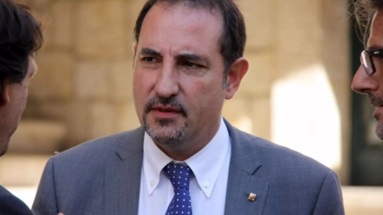 Ramon Espadaler, divendres a Amposta / ACN