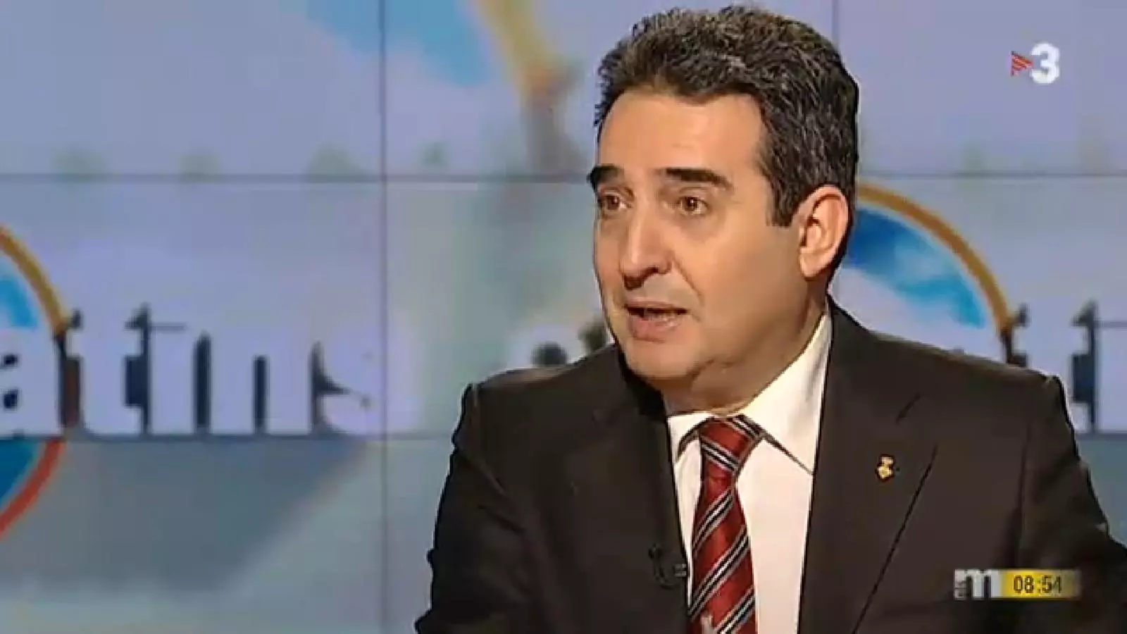 Manuel Bustos ha visitat 'Els matins' de TV3