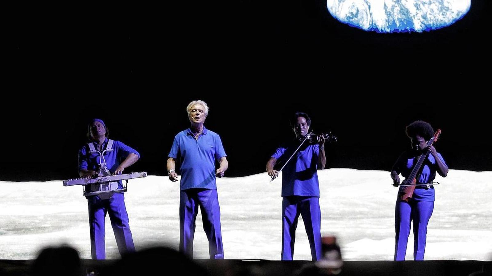 David Byrne durante el concierto en el Cruïlla 2026.