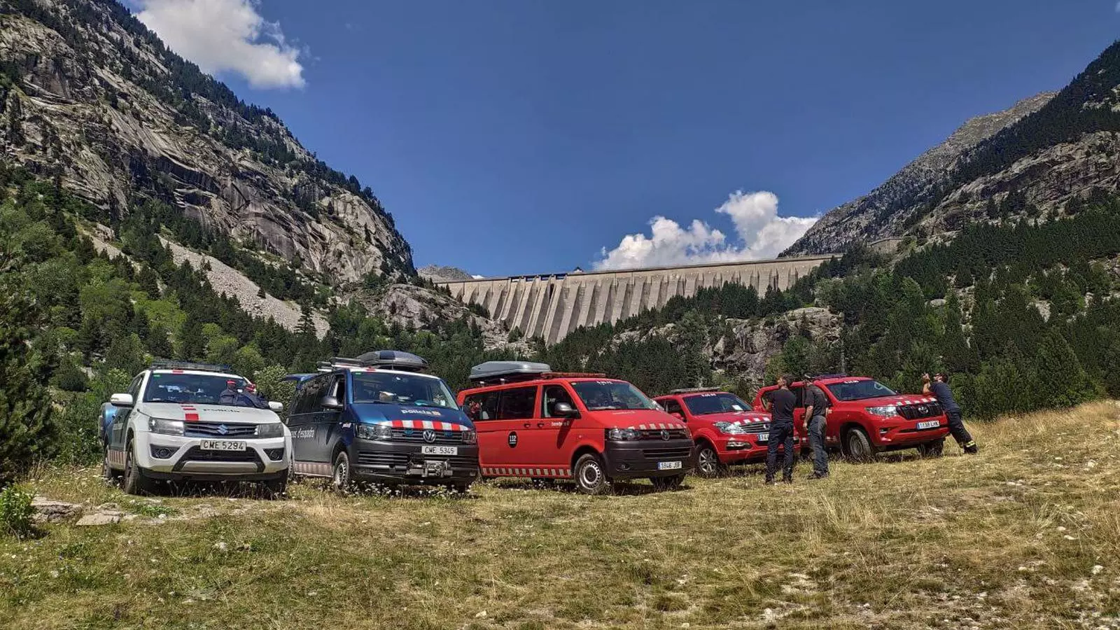 Continua la recerca d'un noi de 28 anys desaparegut a la Vall de Boí. / BOMBERS