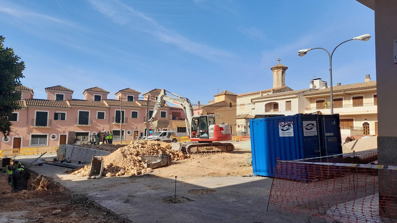 Model de Ciutat inicia les obres de la nova plaça de Sant Jordi.