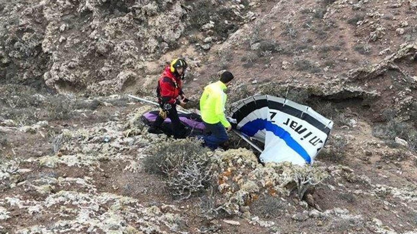 El lloc de l'accident.  / La Provincia (DLP)