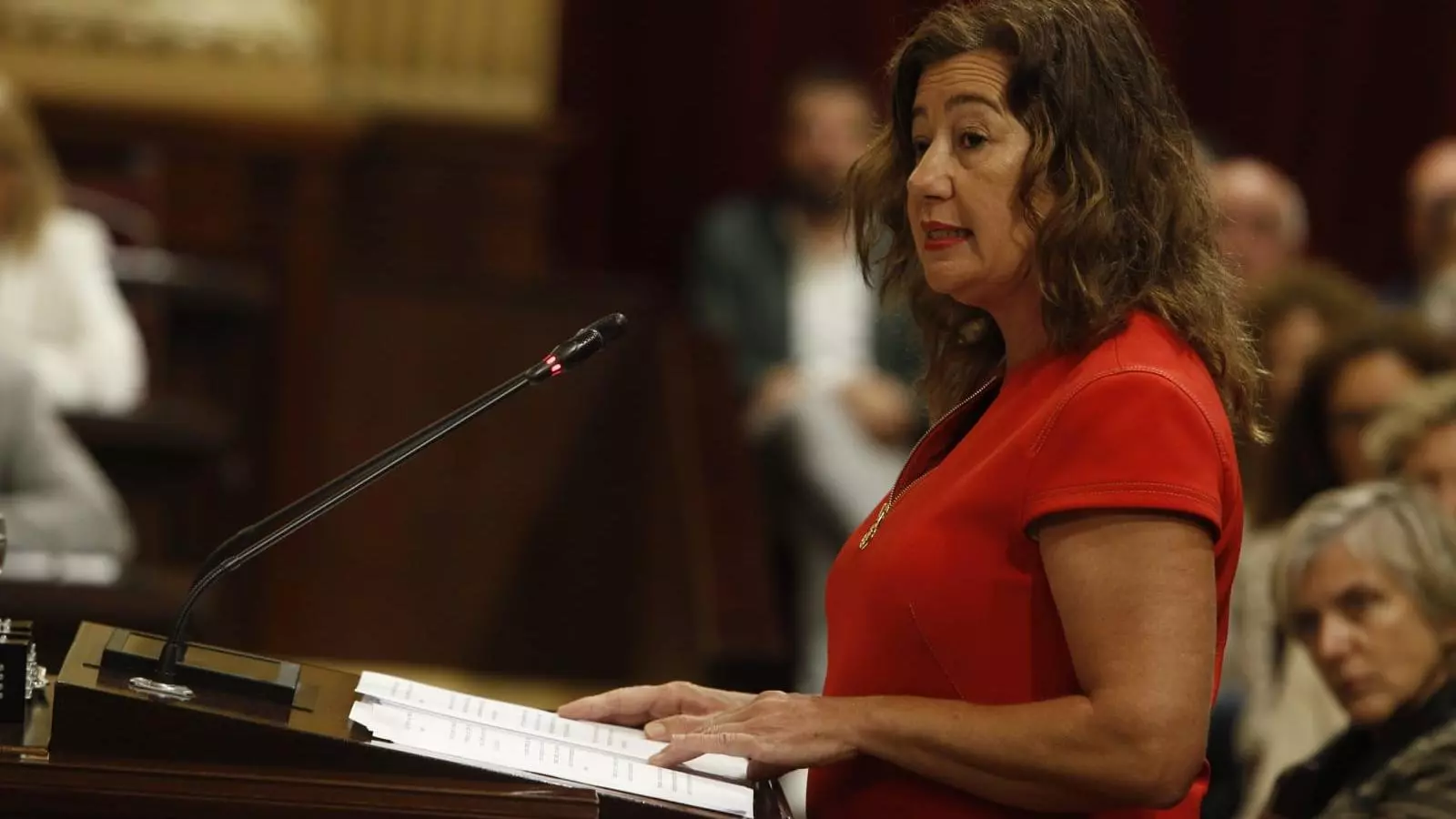 La presidenta del Govern, Francina Armengol, aquest dimarts
