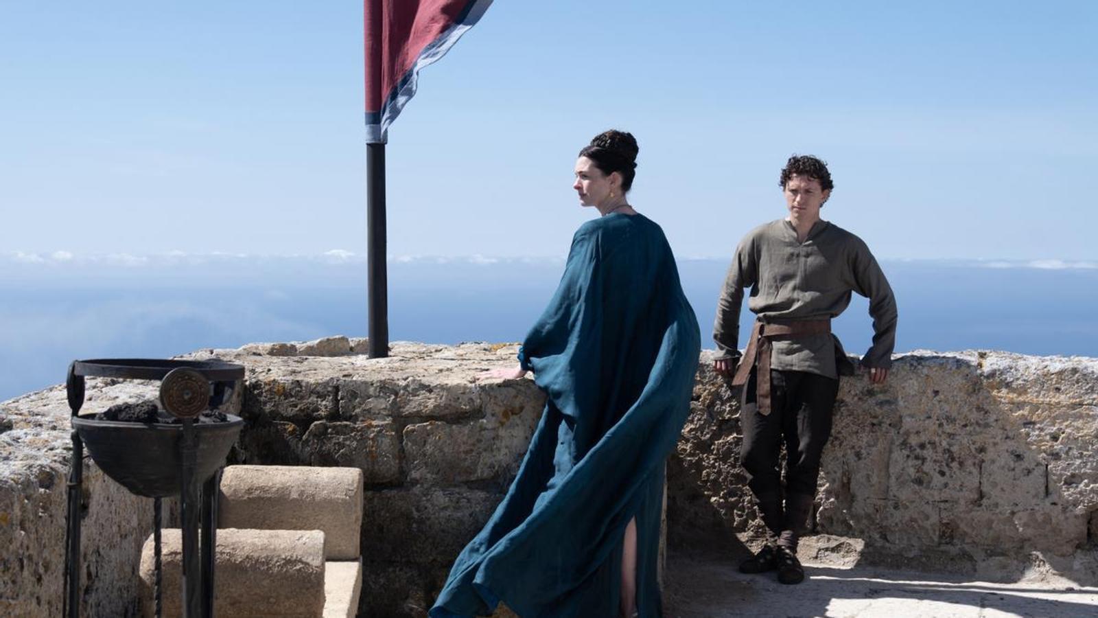 Anne Hathaway and Tom Holland, Penelope and Telemachus in Christopher Nolan's film about the 'Odyssey'.itten, produced, and directed by Christopher Nolan.