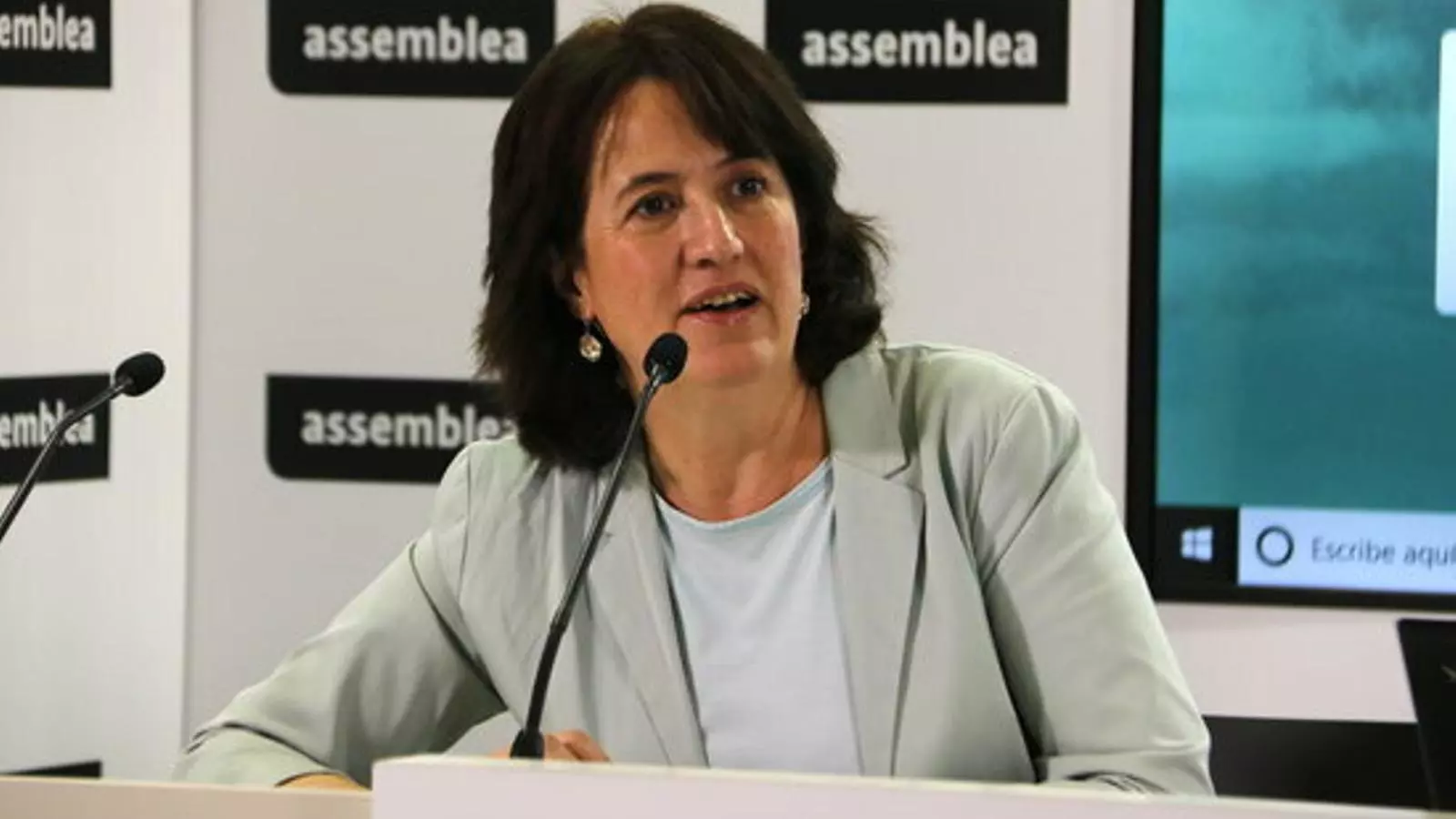 La presidenta de l'Assemblea, Elisenda Paluzie, en una imatge d'arxiu