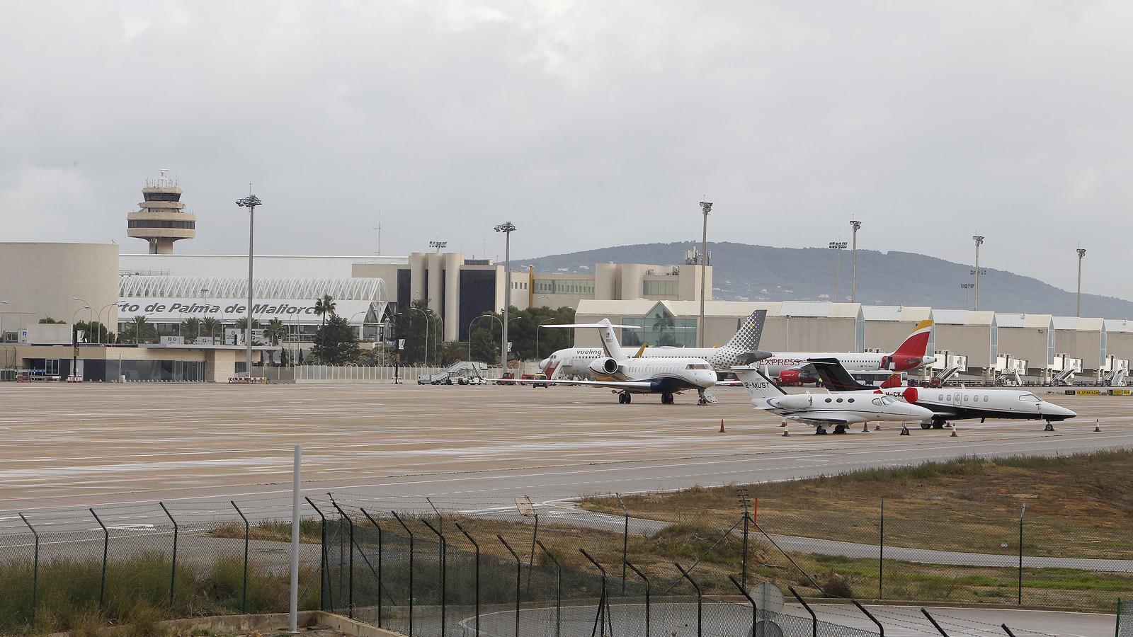 Flughafen Palma.